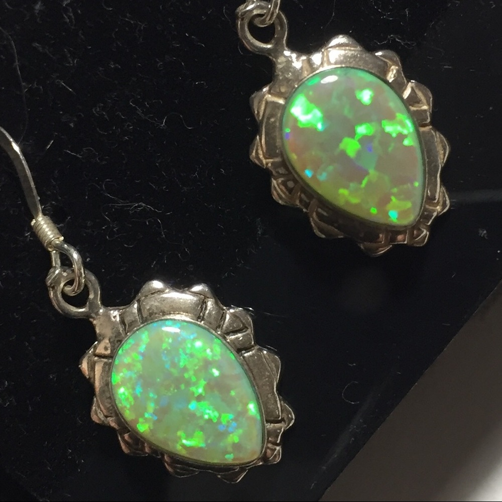 Opal Earrings